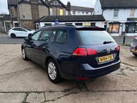 Used VW Golf VII SE 2014 Blue Estate