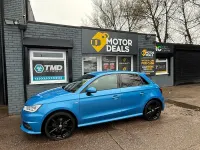 Used Audi A1 Sportback Black Edition 2017 Blue Hatchback