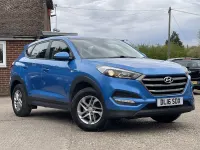 Used Hyundai Tucson 177 HP (130 kW) 2016 Blue SUV