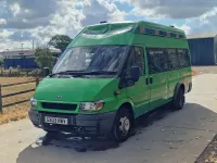 Used Ford Transit 118 HP (86 kW) 2003 Green Van