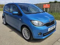 Used Skoda Citigo SE L 2017 Blue Hatchback