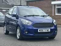 Used Ford Ka Plus Zetec 70 HP (51 kW) 2018 Blue Hatchback