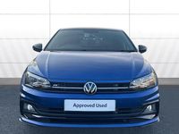 Used VW Polo R-line 110 HP (80 kW) 2021 Blue Hatchback