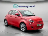 Used Fiat 500e Red 69 kW (95 HP) 2022 Red Hatchback