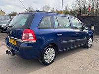Used Vauxhall Zafira 150 HP (110 kW) 2007 Blue MPV