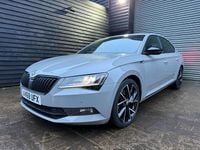 Used Skoda Superb SportLine 150 HP (110 kW) 2018 Grey Hatchback