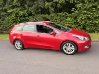 Used Kia Ceed 128 HP (94 kW) 2013 Red Hatchback