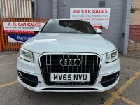 Used Audi Q5 S-line plus 190 HP (139 kW) 2015 White SUV