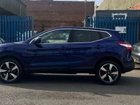 Used Nissan Qashqai N-Connecta 109 HP (80 kW) 2017 Blue SUV