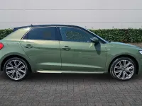 New Audi A1 S-Line 2026 District green, metallic SUV