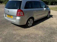 Used Vauxhall Zafira 120 HP (88 kW) 2012 Silver MPV