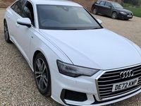 Used Audi A6 S-Line 204 HP (150 kW) 2022 White Sedan