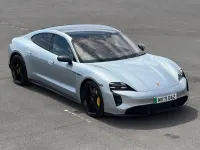 Used Porsche Taycan Performance Package 559 kW (761 HP) 2021 Silver Sedan