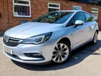 Used Vauxhall Astra Design Edition 101 HP (74 kW) 2018 Silver Hatchback