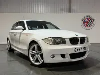 Used BMW 130 M Sport 265 HP (194 kW) 2007 White Hatchback