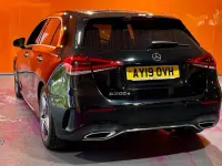 Used Mercedes A150 AMG line 150 HP (110 kW) 2019 Black Hatchback