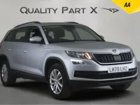 Second-hand Skoda Kodiaq SE 150 CP (110 kW) 2020 Argintiu SUV