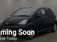 Used Toyota Aygo 68 HP (50 kW) 2013 Black Hatchback