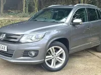 Used VW Tiguan R-line 177 HP (130 kW) 2014 Grey SUV