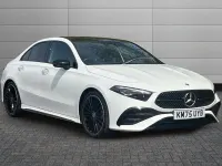 Used Mercedes A200 AMG line 175 HP (128 kW) 2025 Polar white Sedan