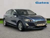 Used Ford Focus Zetec 125 HP (91 kW) 2021 Blue Hatchback