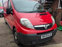 Used Vauxhall Vivaro 90 HP (66 kW) 2013 Red MPV
