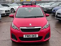 Begagnad Peugeot 108 Active 68 HK (50 kW) 2015 Röd Halvkombi