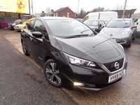 Used Nissan Leaf Tekna 110 kW (150 HP) 2018 Black Hatchback