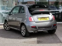 Used Fiat 500 S 69 HP (50 kW) 2014 Grey Cabriolet