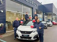 Used Peugeot e-408 GT 152 kW (207 HP) 2025 Red SUV