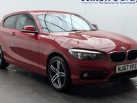 Used BMW 118 Sport Line 150 HP (110 kW) 2017 Red Hatchback