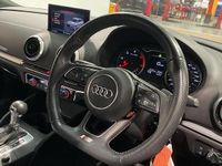 Used Audi A3 S-Line 150 HP (110 kW) 2020 Black Sedan