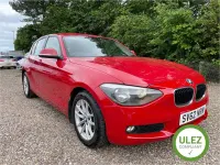 Used BMW 116 Comfort Edition 136 HP (100 kW) 2012 Red Hatchback