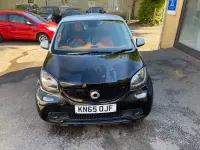 Used Smart ForFour Passion 71 HP (52 kW) 2015 Black Hatchback