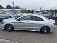 Used Mercedes CLA220 AMG line 177 HP (130 kW) 2016 Silver Sedan