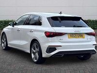Used Audi A3 S-Line 2021 White Hatchback