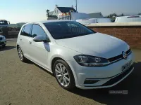 Used VW Golf VII GT 115 HP (84 kW) 2020 White Hatchback