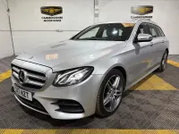 Used Mercedes E220 AMG line 2017 Silver Estate