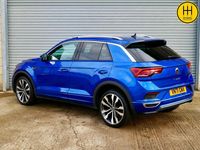 Used VW T-Roc R-line 150 HP (110 kW) 2021 Blue SUV