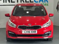 Used Kia Ceed 98 HP (72 kW) 2016 Red Hatchback