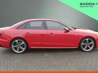 Used Audi A4 Black Edition 161 HP (118 kW) 2020 Red Sedan