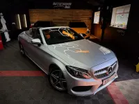 Used Mercedes C220 AMG line 2017 Silver Cabriolet