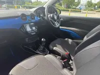 Used Vauxhall Adam 68 HP (50 kW) 2017 Blue Hatchback