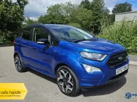 Used Ford Ecosport ST-Line 125 HP (91 kW) 2018 Blue SUV
