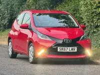 Used Toyota Aygo X-play 69 HP (50 kW) 2017 Red Hatchback