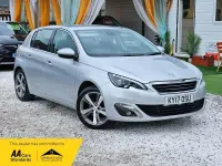 Begagnad Peugeot 308 Allure 130 HK (95 kW) 2017 Silver Halvkombi