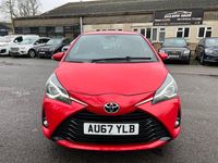 Used Toyota Yaris 2017 Red Hatchback