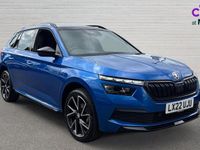 Used Skoda Kamiq Monte Carlo 110 HP (80 kW) 2022 Blue SUV