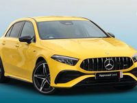 Used Mercedes A35 AMG Premium 2023 Yellow Hatchback