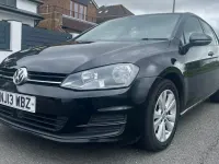 Used VW Golf VII SE 2013 Black Hatchback